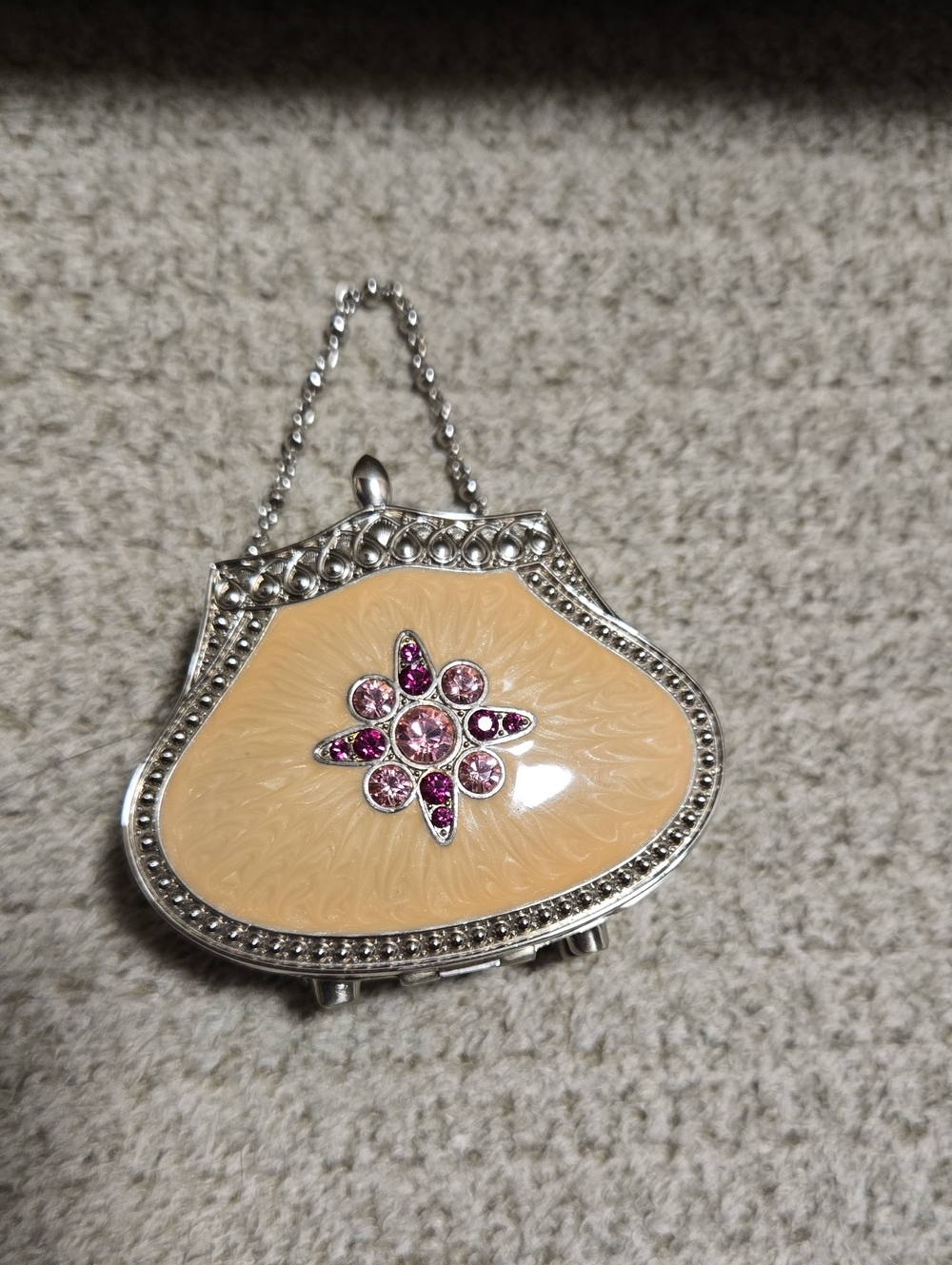 PartyLite Jeweled Purse Hollywood Glamour Tealight Votive Candle / Trinket